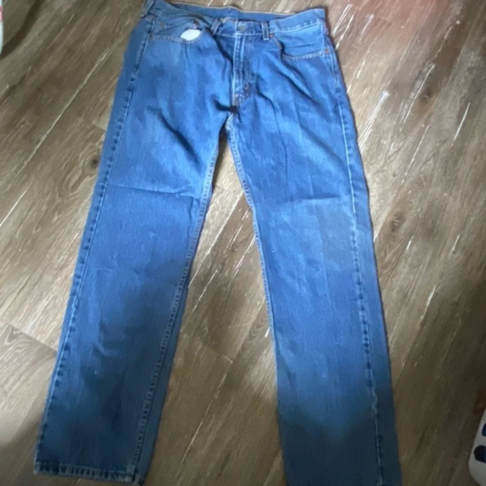 Levi’s Jeans Mens 36X32 Blue‎ 505 Regular Straight American Medium Wash